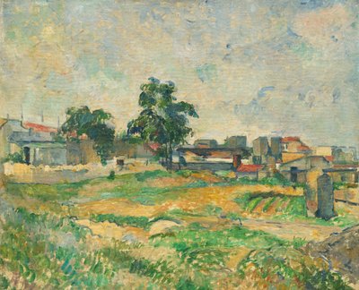 Landschaft bei Paris, ca. 1876 von Paul Cézanne